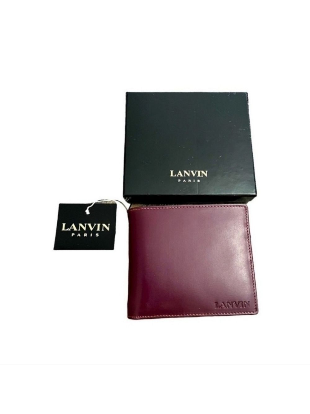 Lanvin Paris Bifold Wallet Cardholder